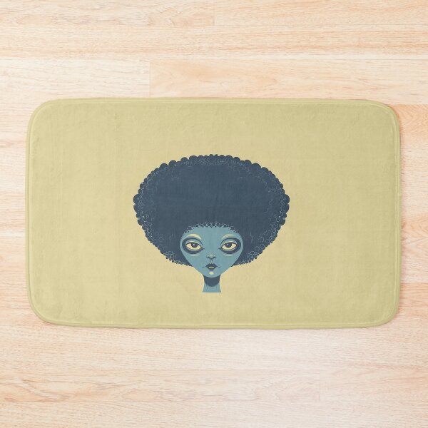 Item preview, Alien with an afro designed and sold by Zen Lael.