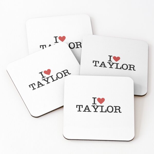 Item preview, I Love Taylor  designed and sold by CharmStudio.