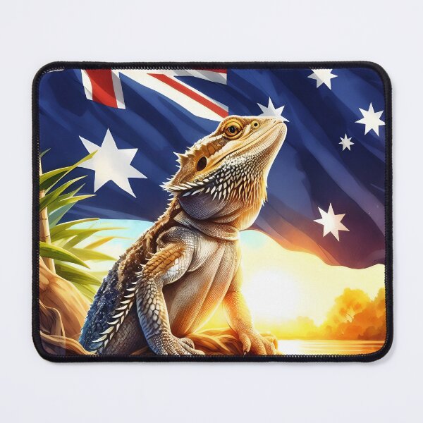Item preview, Bearded dragon in Australia designed and sold by RubisLeaf.