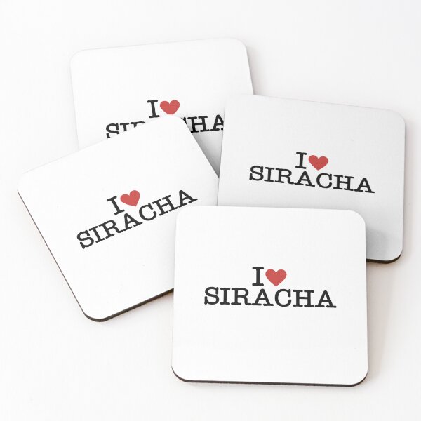 Item preview, I Love Siracha  designed and sold by CharmStudio.