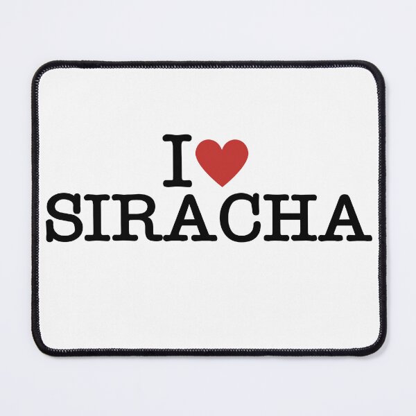 Item preview, I Love Siracha  designed and sold by CharmStudio.