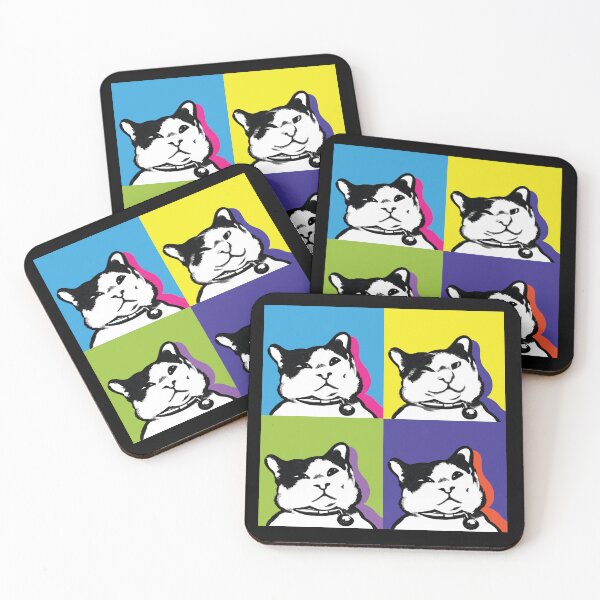Item preview, Cat Pop Art 02 designed and sold by Arabicat.