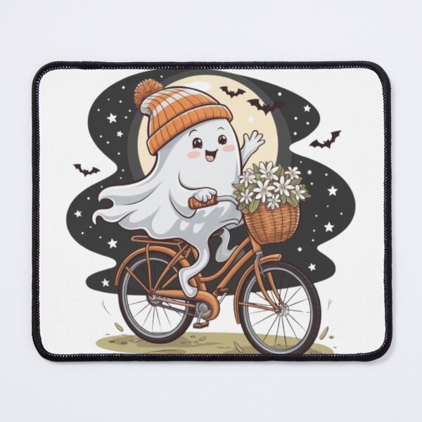 Aperçu de l'œuvre T-shirt d'Halloween adorable et mignon avec fantôme, t-shirt effrayant pour femme, t-shirt tendance d'automne, t-shirt de célébration d'Halloween, haut de fête d'automne, vêtements de saison effrayants créée et vendue par Simplehue.