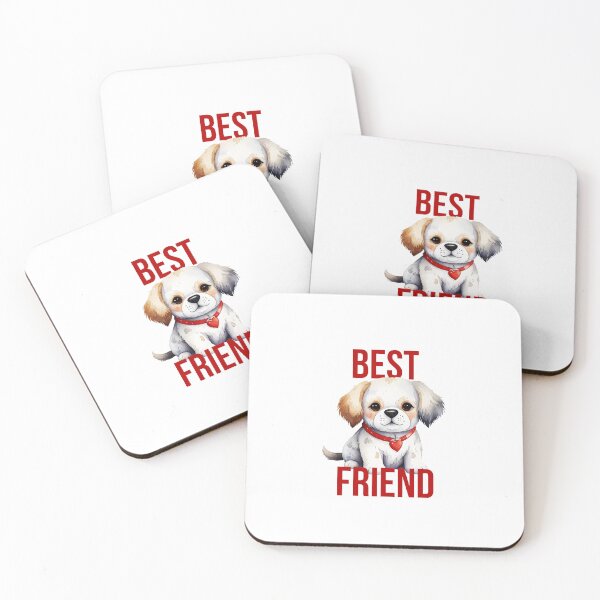 Item preview, Best friend, cute watercolor dog design designed and sold by Slavic1991.