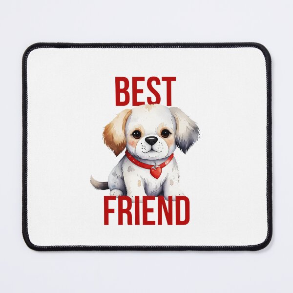 Item preview, Best friend, cute watercolor dog design designed and sold by Slavic1991.