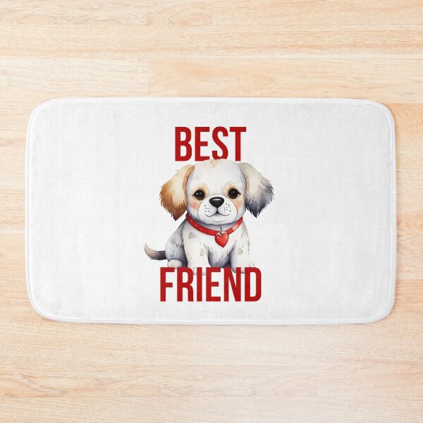 Item preview, Best friend, cute watercolor dog design designed and sold by Slavic1991.