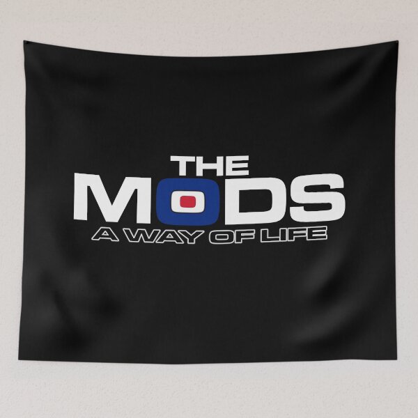 Artikelvorschau, Britischer Union Jack Die Mods Retro Classic V5d entworfen und verkauft von RetrospectUK.
