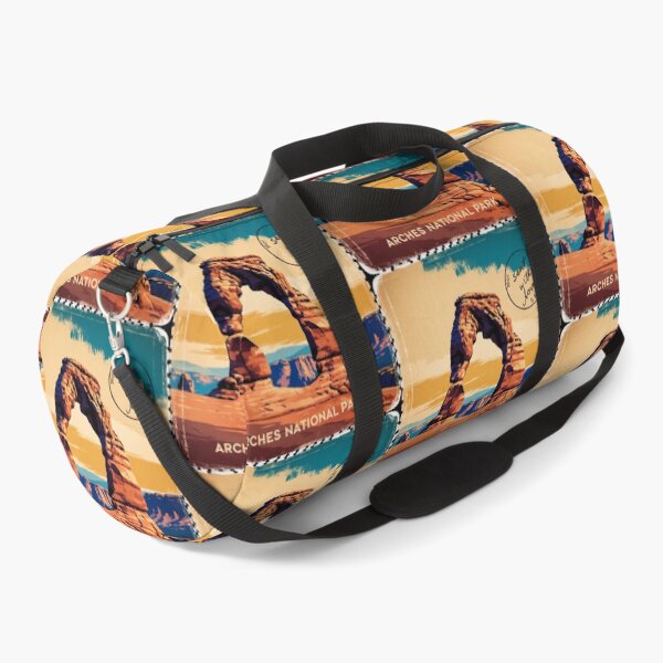 Item preview, Arches National Park Postcard Vintage Retro Travel designed and sold by TravelPostcardGems.