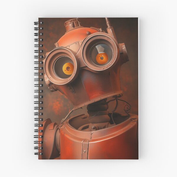 Item preview, Curious Steampunk Robot with Oversized Goggles designed and sold by Juuskus.