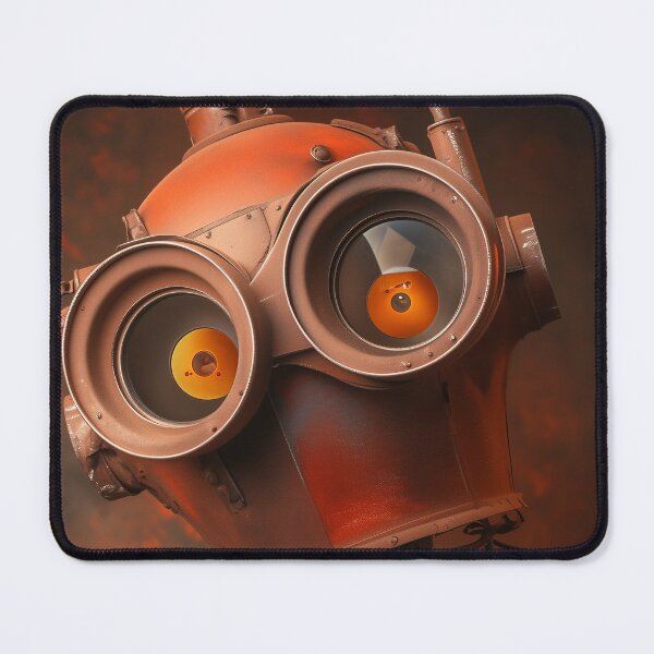 Item preview, Curious Steampunk Robot with Oversized Goggles designed and sold by Juuskus.