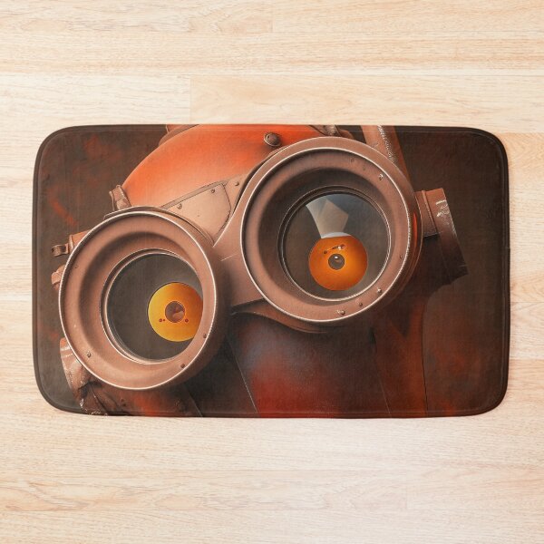 Item preview, Curious Steampunk Robot with Oversized Goggles designed and sold by Juuskus.