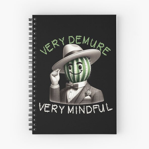 Item preview, Very Demure, Very Mindful - Classy Cactus designed and sold by ArtDesignMC.