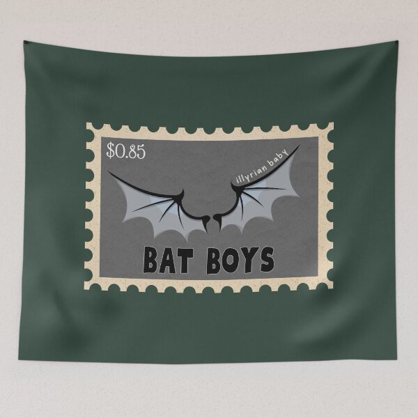 Item preview, Bat Boys - ACOTAR stamp designed and sold by Neadoodles.