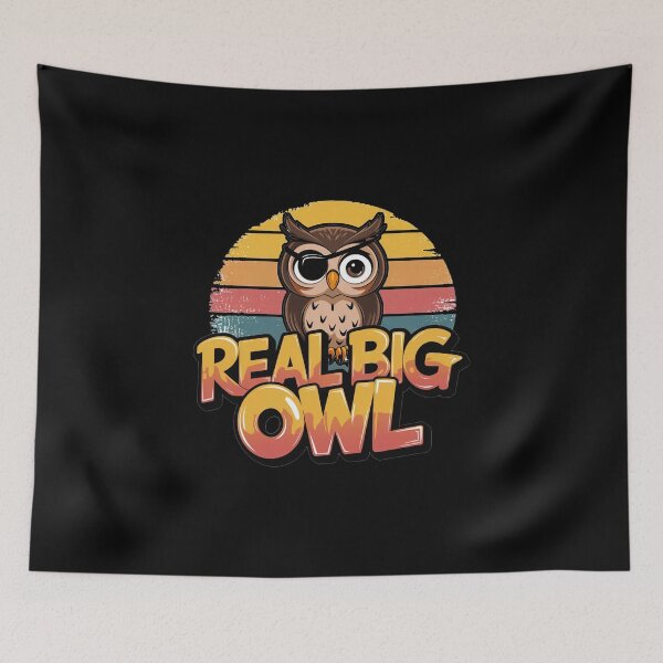 Item preview, Real Big Owl designed and sold by Gentle40Winks.