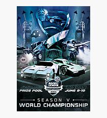 RLCS Season 5 World Championship Poster Photographic Print