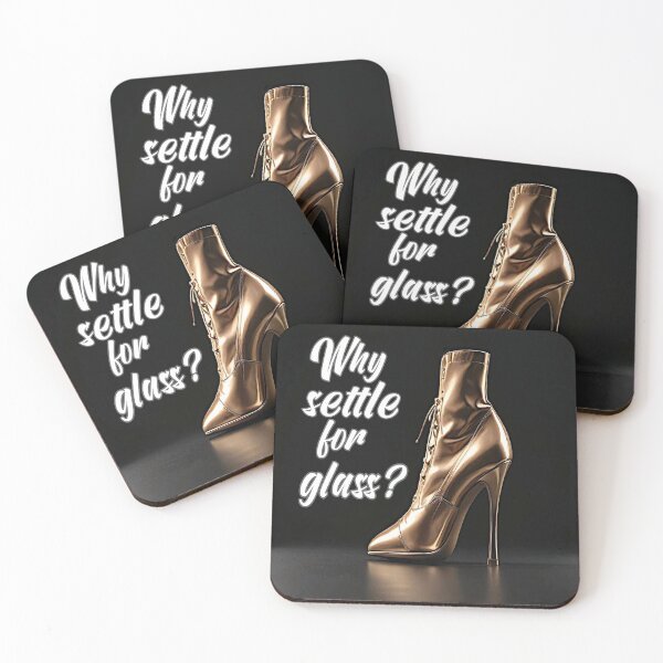 Item preview, Why Settle For Glass? designed and sold by Surreallytee.