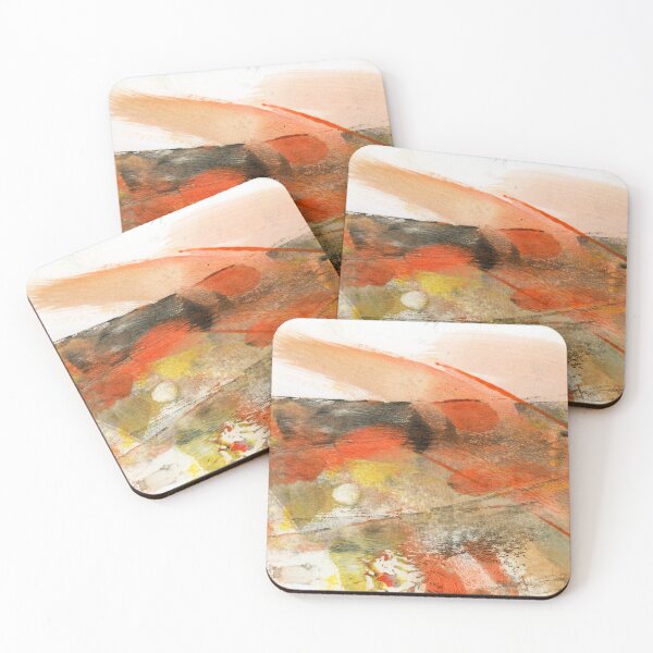 Item preview,  "Sunset in the Dessert" Abstact Art designed and sold by Iryna Nimmo Art.