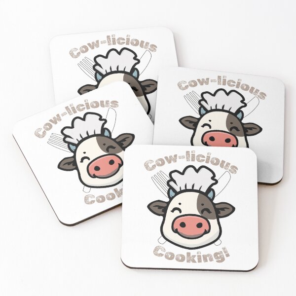 Item preview, Cow-licious Cooking! Chef Cow Design designed and sold by SleekVisuals.