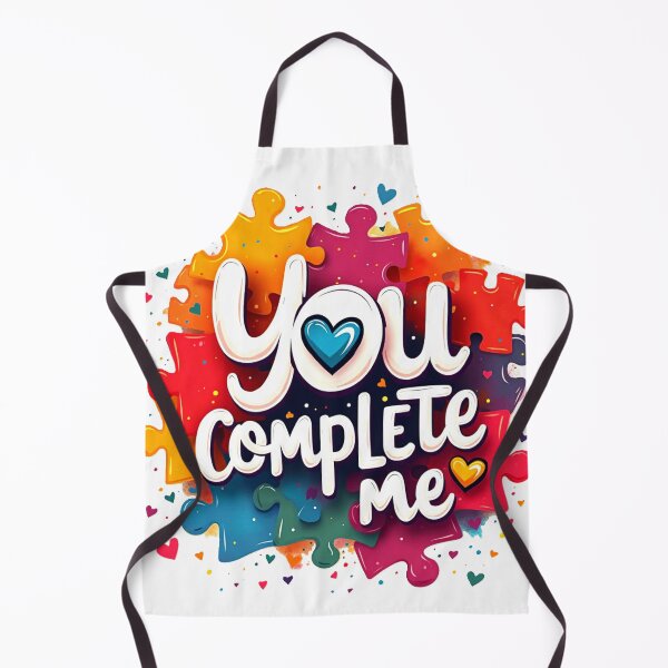 Item preview, You Complete Me Romantic Cute Couples Tee designed and sold by craftyboy.