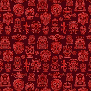 Artwork thumbnail, Aztec Pattern by Enchantedbox