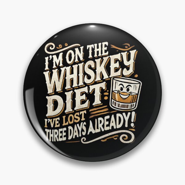 Item preview, Whiskey Diet: Funny Drinking Humor for Whiskey Lovers designed and sold by DuxDesigns.