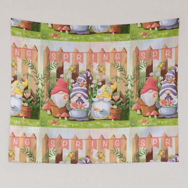 Item preview, Gnomes Welcome Spring designed and sold by junesstuff001.