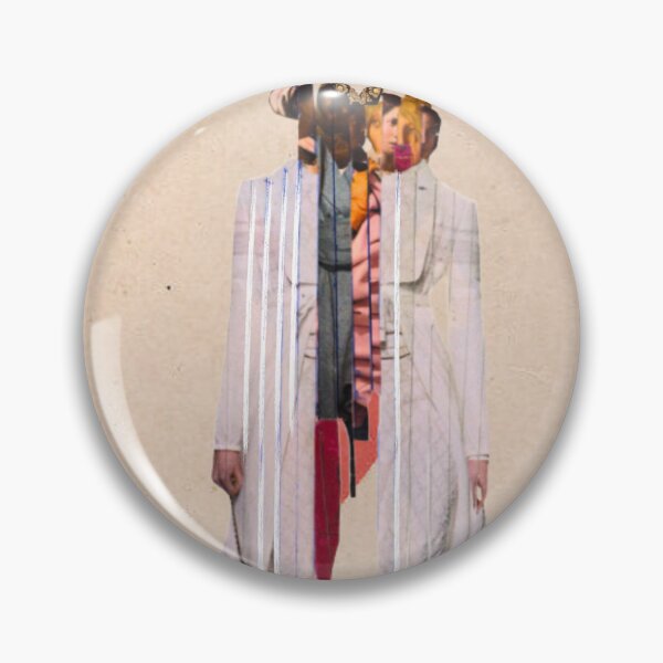 Item preview, Duality of Identity: Fragmented Collage on Ace of Hearts, Demonated Babey designed and sold by MonsoonartsbyM.