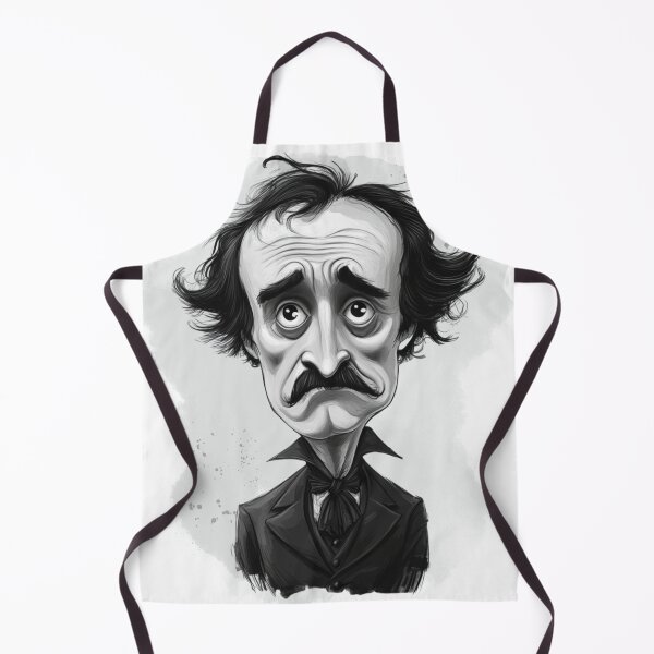 Item preview, Moody Poe Portrait designed and sold by Croneandquill.