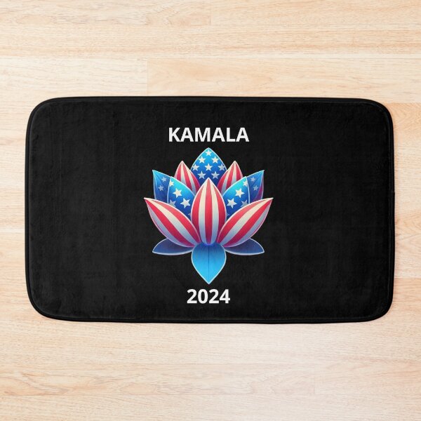 Item preview, Kamala Harris American Lotus Presidential Campaign 2024  designed and sold by Watercolored-Me.