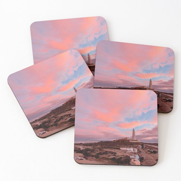 Item preview, Pink and Blue Sunrise at St Marys Island designed and sold by Violaman.