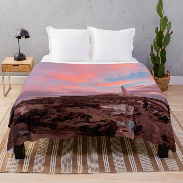 Item preview, Pink and Blue Sunrise at St Marys Island designed and sold by Violaman.