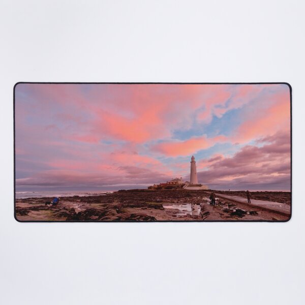 Item preview, Pink and Blue Sunrise at St Marys Island designed and sold by Violaman.