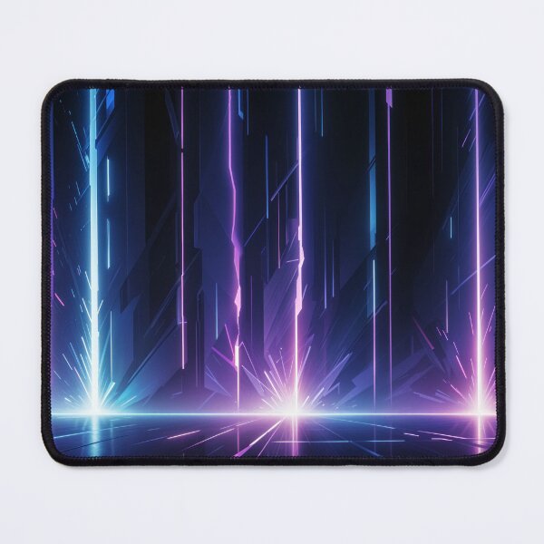 Item preview, Abstract futuristic thunderstrikes designed and sold by Pretty on Repeat.
