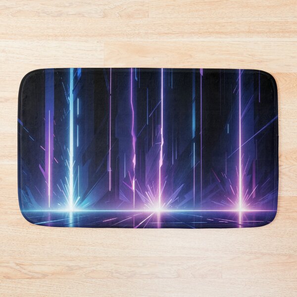 Item preview, Abstract futuristic thunderstrikes designed and sold by Pretty on Repeat.