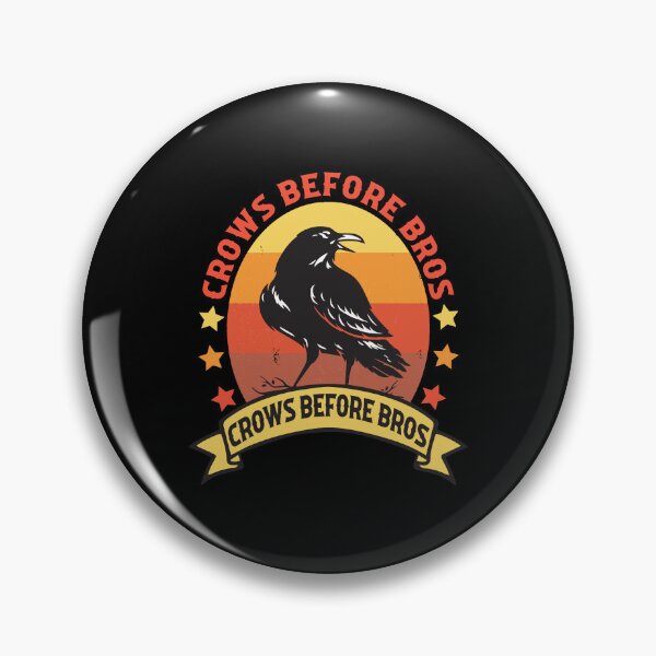 Item preview, Crows Before Bros retro vintage birds lover Funny halloween designed and sold by teeshop87.