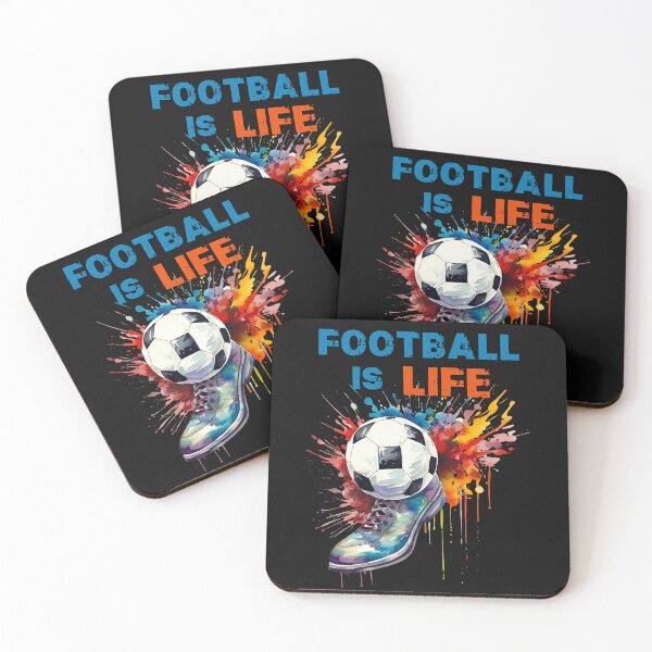 Item preview, Football is Life Soccer Sport Game Futbol designed and sold by DegraDesign.
