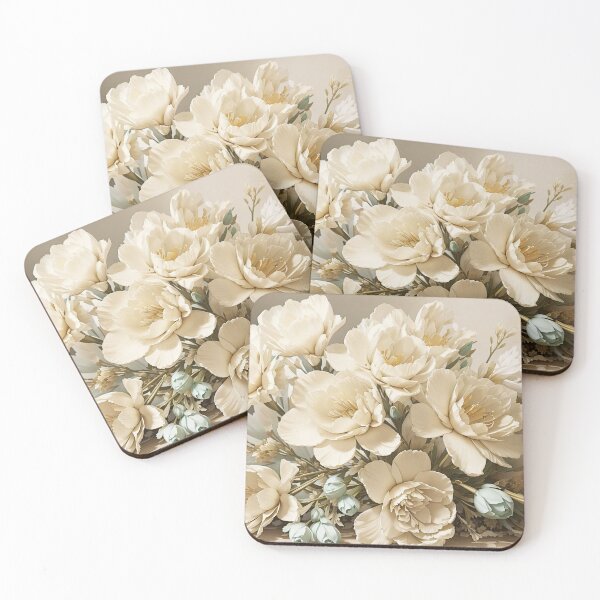 Item preview, Floral Cream Freesias designed and sold by FlowerMeFlorals.