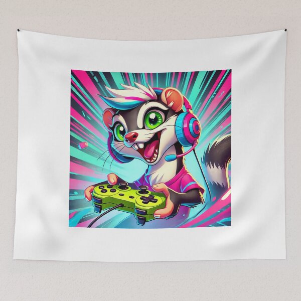 Item preview, Weasel Warrior: Gaming Glory.  designed and sold by Davideus.