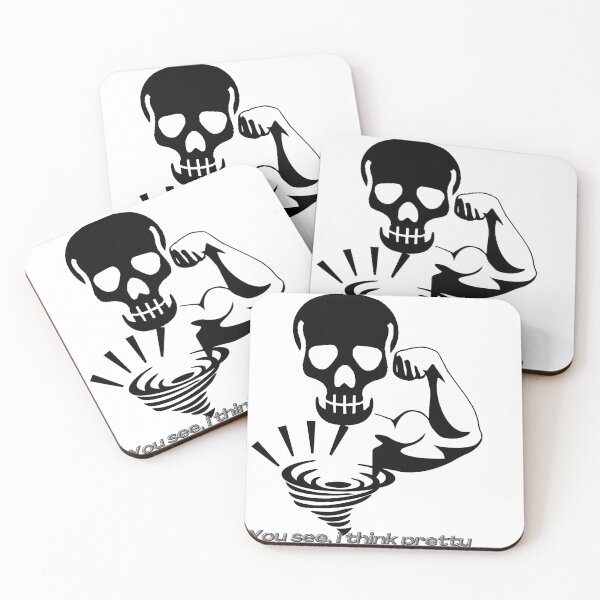 Item preview, Skull bicep and tornado designed and sold by maismauve.