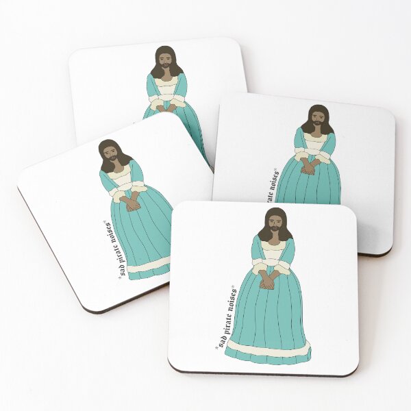 Item preview, OFMD Our Flag Means Death Bride-Ed cake topper sad pirate noises designed and sold by Nerdy-Words.