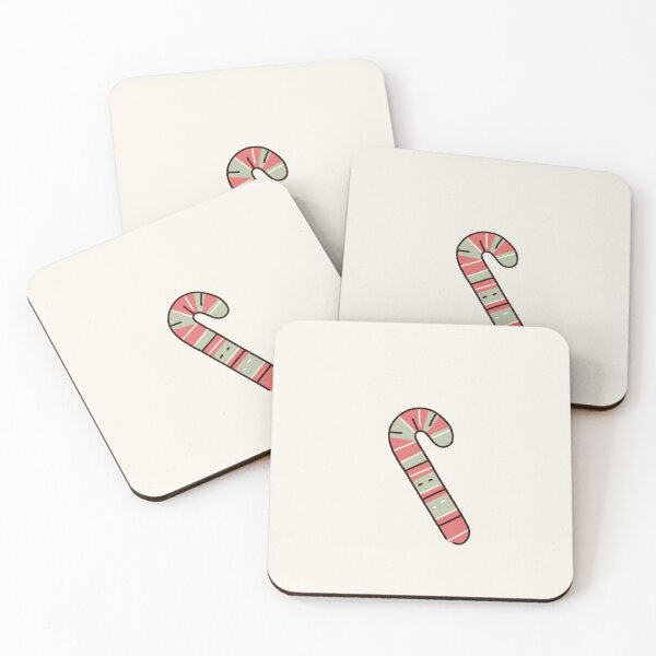 Item preview, Cute candy cane (sage pink) designed and sold by SnugbugStudios.