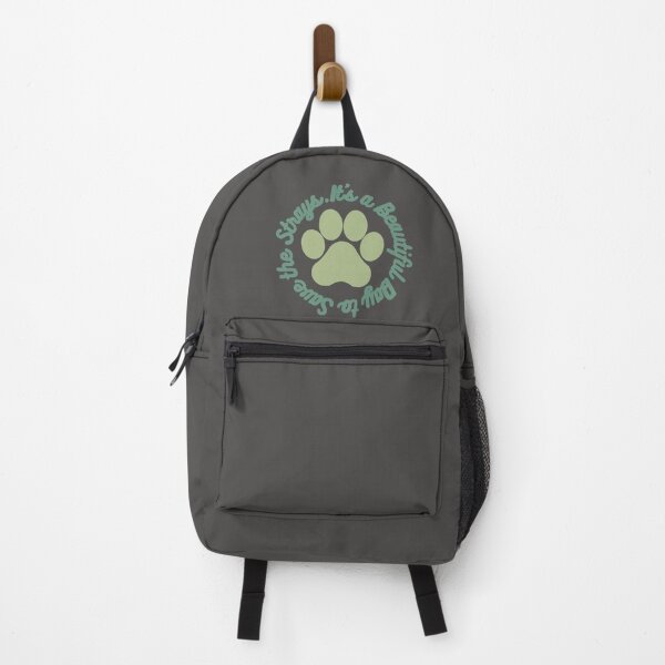 Item preview, It’s a beautiful day to save the strays (muted green) designed and sold by kylie-kd.