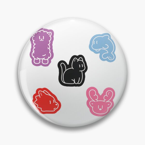 Item preview, Plave kpop group animal stickers designed and sold by NamG7.