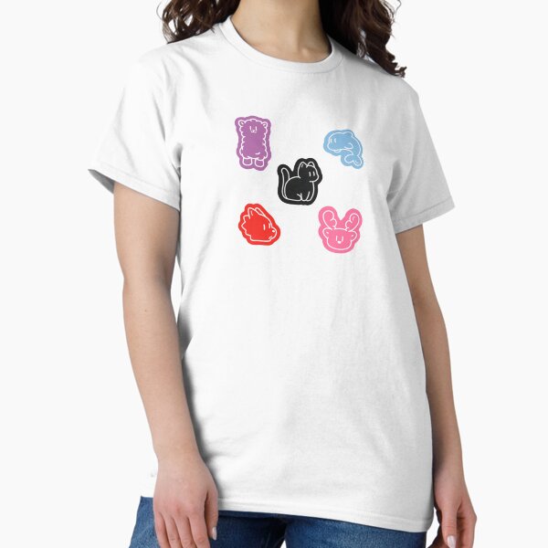 アイドル PLAVE T-SHIRT LIGHT BLUE Blue Cloud Womens Shirt, Prince Vaporwave Aesthetic, Blue