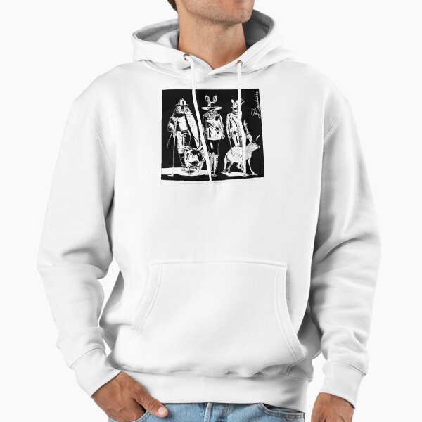 Easter Bonnets by iServalan Homotech 23 Illustration Art by Tale Teller Club Orchestrations Pullover Hoodie