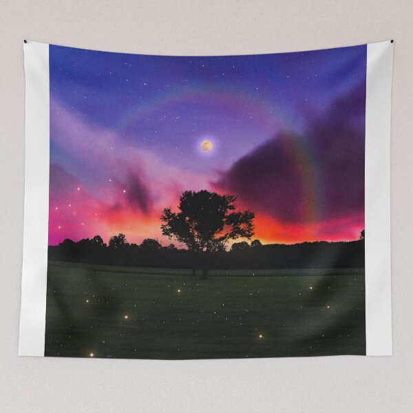Item preview, "Open Field Moonrise" designed and sold by Moonquestart.
