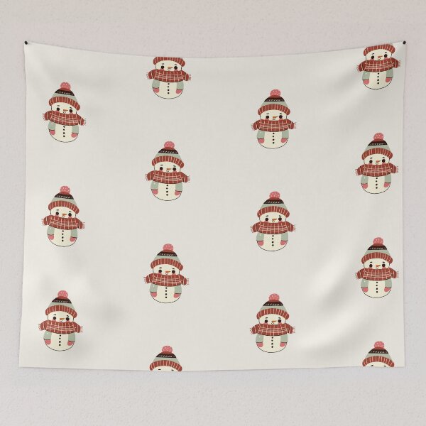 Item preview, Cute scandinavian snowman designed and sold by SnugbugStudios.