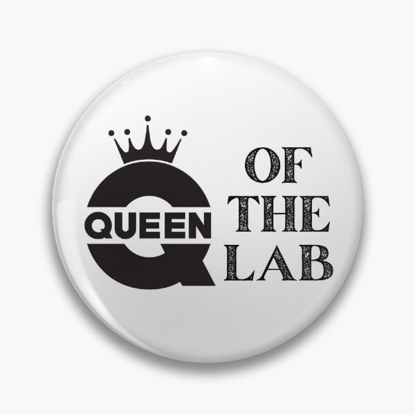 Item preview, Queen Of The Lab | Woman Scientist Empowerment | Lab Boss | Laboratory Queen | Lab Queen designed and sold by jadedscientist.