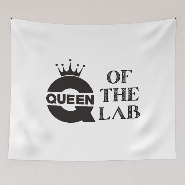 Item preview, Queen Of The Lab | Woman Scientist Empowerment | Lab Boss | Laboratory Queen | Lab Queen designed and sold by jadedscientist.