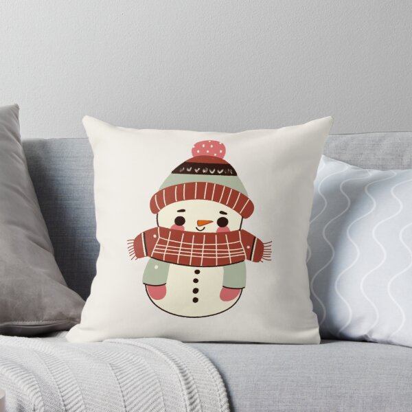 Item preview, Cute scandinavian snowman mug designed and sold by SnugbugStudios.